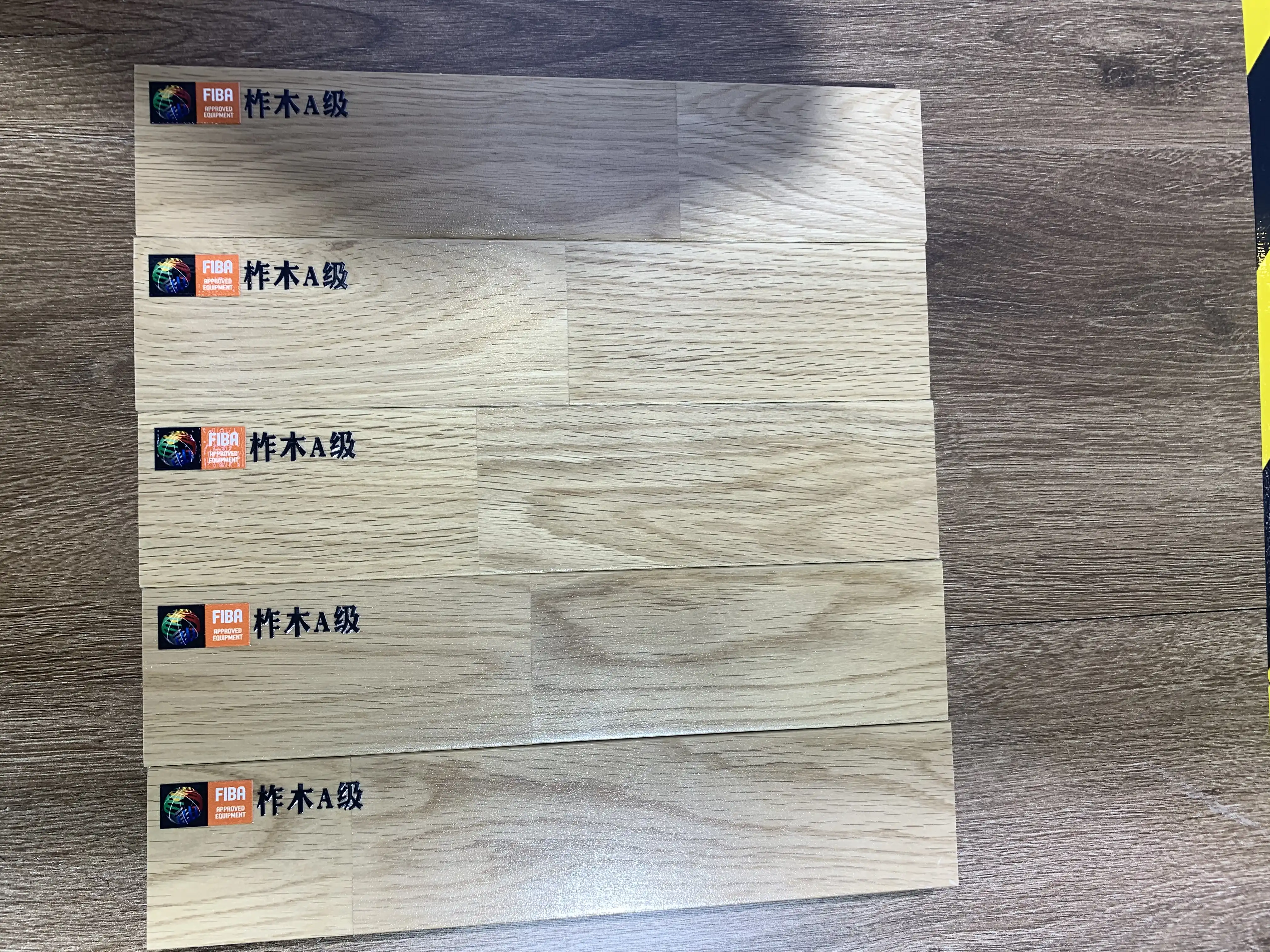 Oak wood flooring
