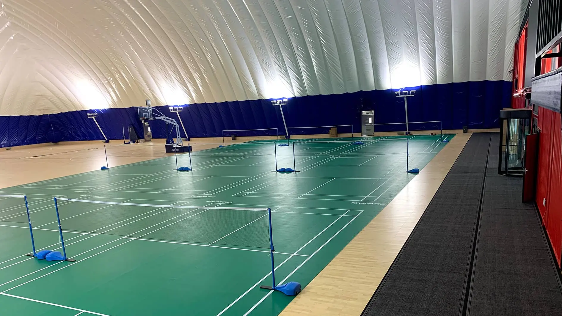 Oak Wood Badminton Court Flooring Oak Wood Badminton Court Flooring